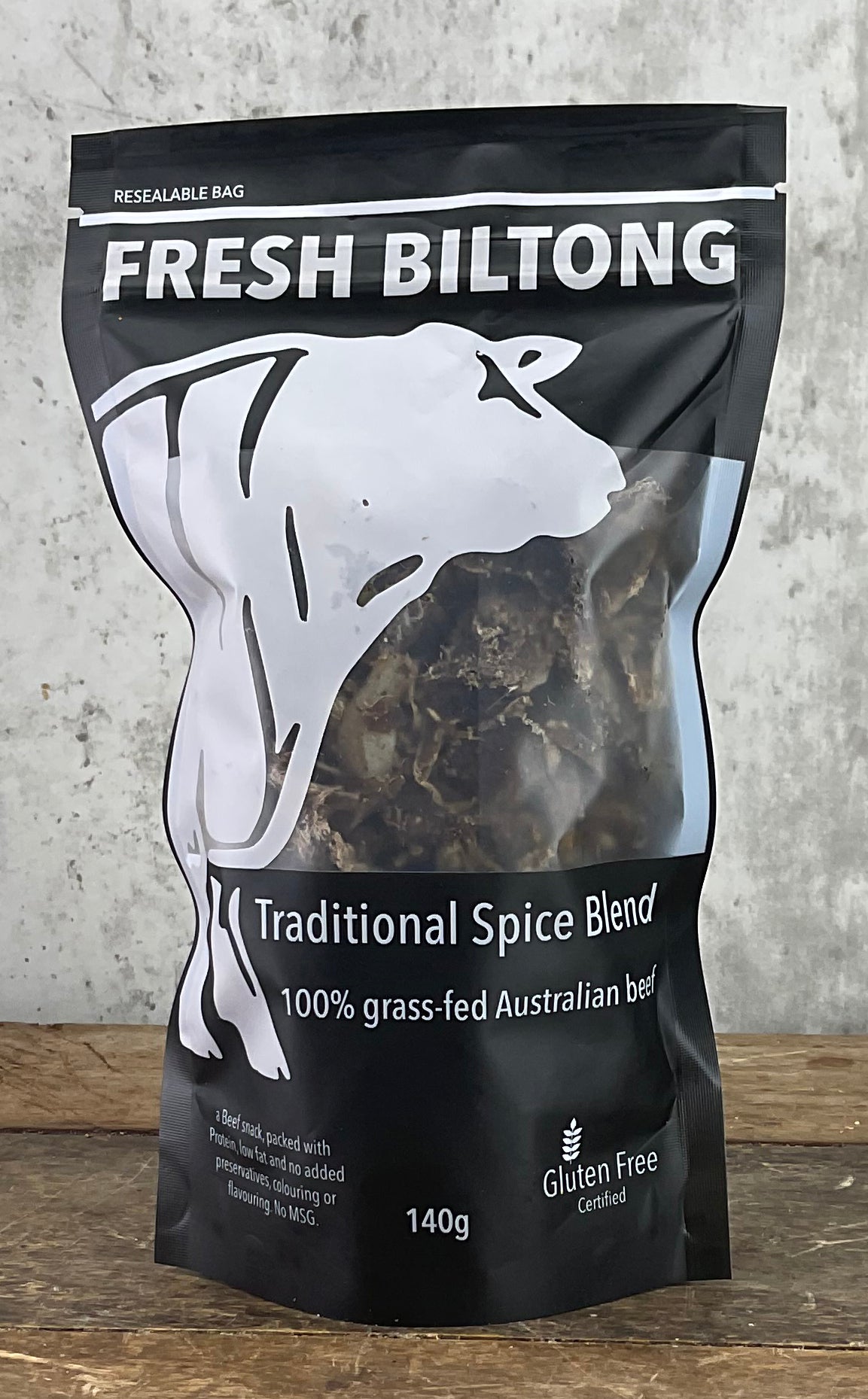Traditional Spice Blend Biltong - Sliced
