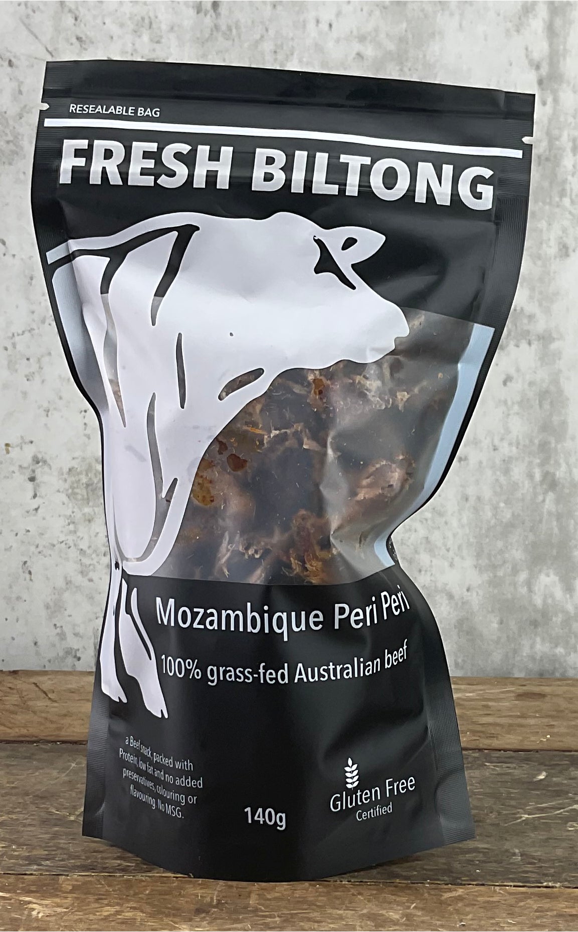Mozambique Peri Peri Spice Blend Biltong - Sliced