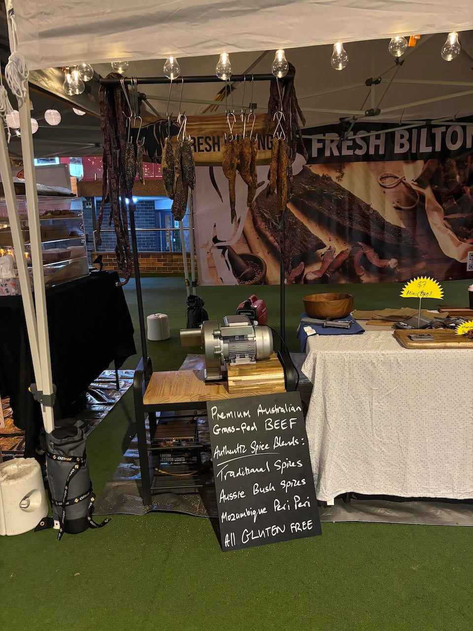 Join FRESH BILTONG at Mona Vale Farmers Market on Sunday's